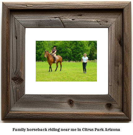 family horseback riding near me in Citrus Park, Arizona